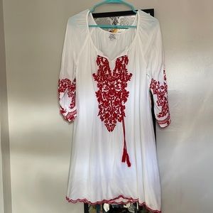 Embroidered sundress